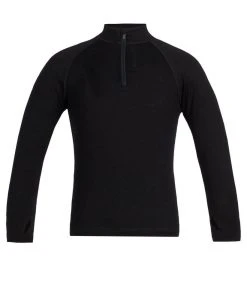 Icebreaker Kids' Merino 260 Tech Long Sleeve Half Zip Thermal Top