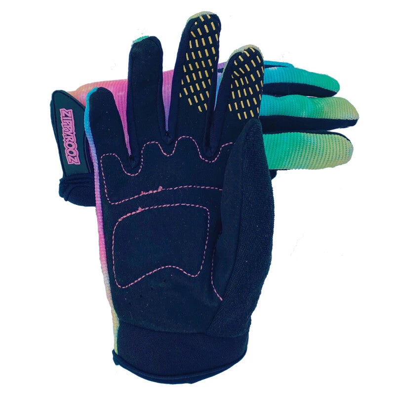 ZippyRooz Rainbow Full Finger Kids Biking Gloves 5 ZippyRooz Rainbow Full Finger Kids Biking Gloves