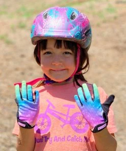ZippyRooz Rainbow Full Finger Kids Biking Gloves 9 ZippyRooz Rainbow Full Finger Kids Biking Gloves