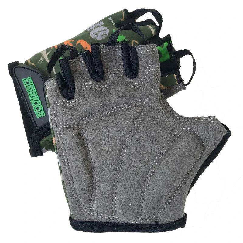 BIKE Zippyrooz Dinosaurs Half Finger Kids Biking Gloves 4 BIKE Zippyrooz Dinosaurs Half Finger Kids Biking Gloves