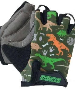BIKE Zippyrooz Dinosaurs Half Finger Kids Biking Gloves 7 BIKE Zippyrooz Dinosaurs Half Finger Kids Biking Gloves