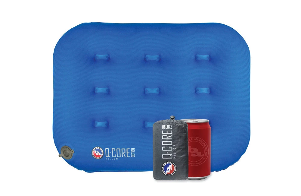 Big Agnes Q-Core Deluxe Pillow CAMP 6 Big Agnes Q-Core Deluxe Pillow CAMP