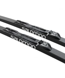 Snow Salomon Junior Aero Grip XC Ski With Pre-mounted Binding Set
