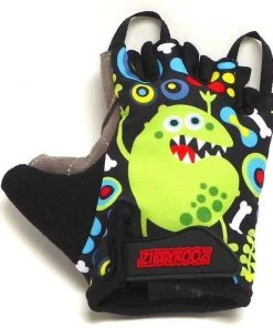 BIKE ZippyRooz Monsters Half Finger Kids Biking Gloves