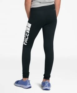 Ski And Snowboarding Clothing The North Face Girls Metro Logo Leggings