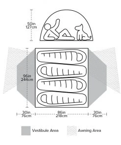 Big Agnes Copper Spur HV UL4 Tent