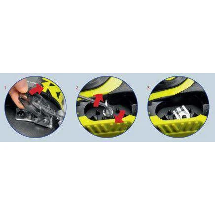 Roces Adjustable Ski Boot 19.0-22.0 Snow 10 Roces Adjustable Ski Boot 19.0-22.0 Snow