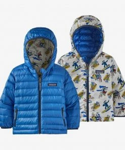 Clothing Patagonia Baby Reversible Down Sweater Hoody-CLEARANCE FINAL SALE