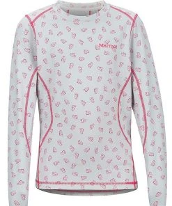 Ski And Snowboarding Clothing Marmot Boys And Girls Midweight Harrier And Meghan Crew Neck Baselayer