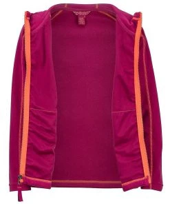 Clothing Marmot Girls Rocklin Fleece Hoody 7 Clothing Marmot Girls Rocklin Fleece Hoody